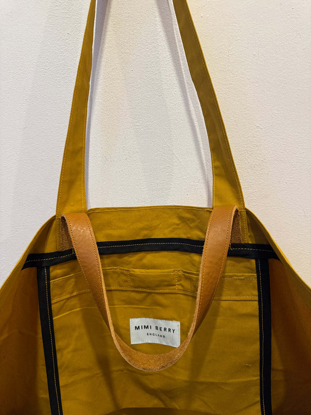 Cumin Oilskin Giant Tote