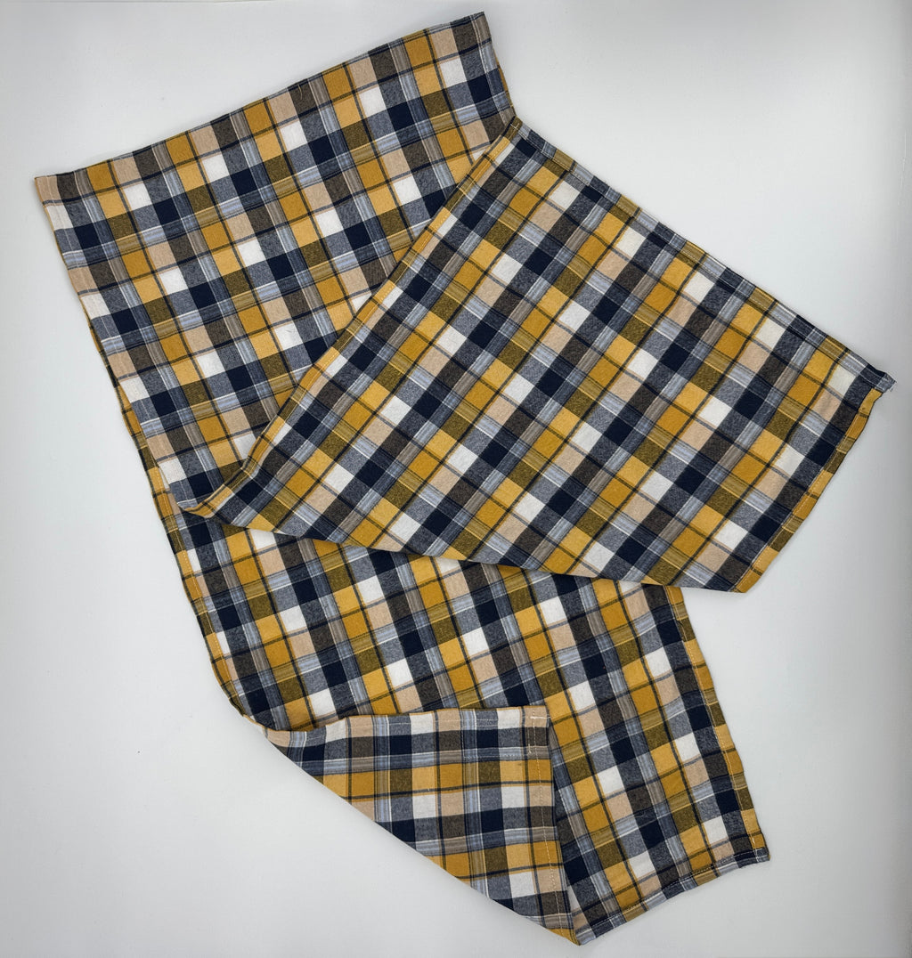 Large Brushed Cotton Long Scarf
