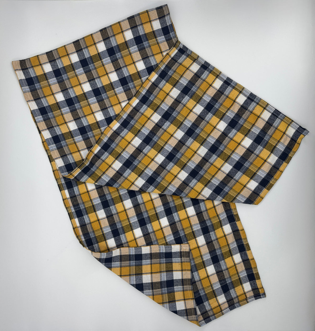 Large Brushed Cotton Long Scarf