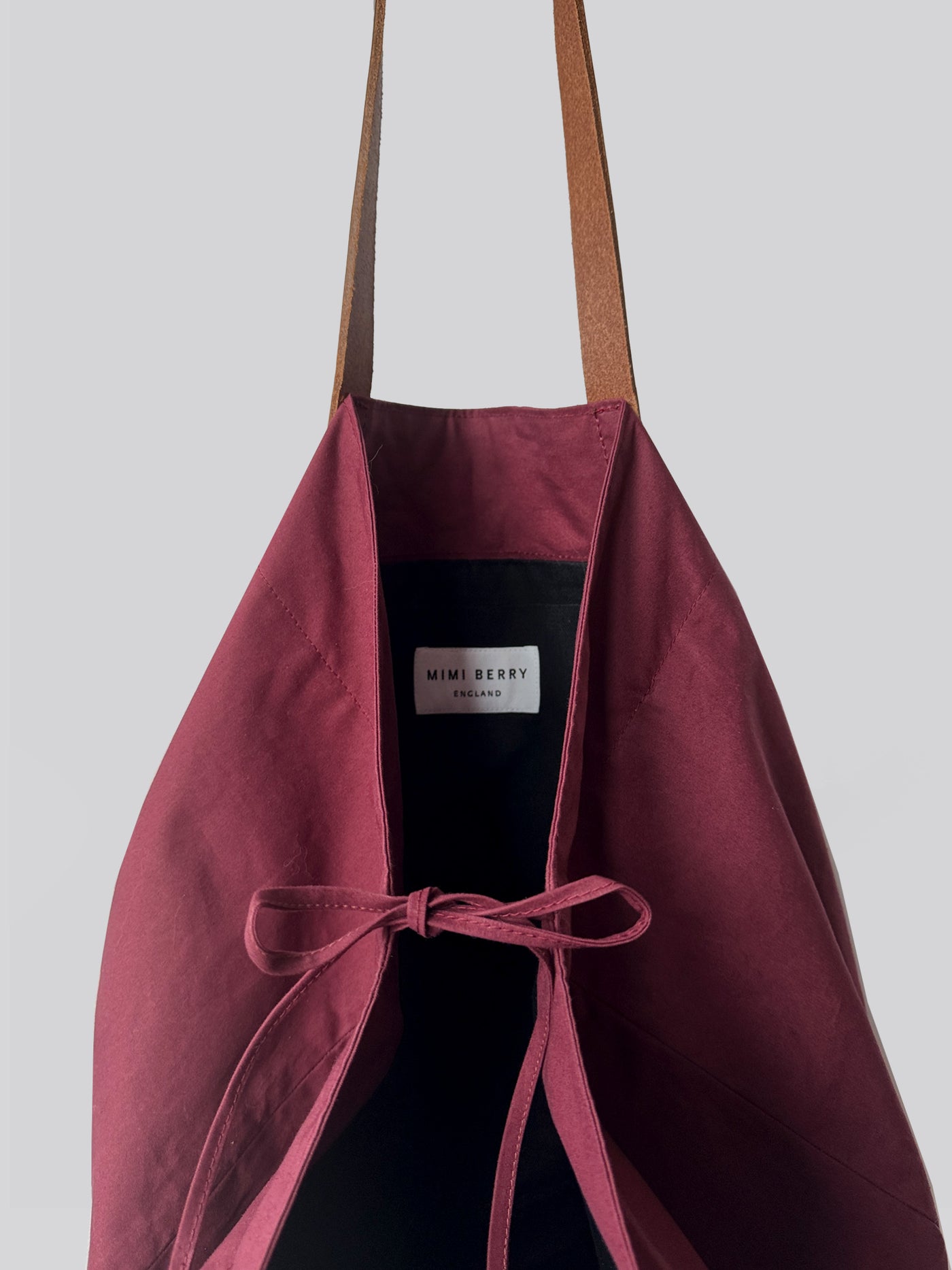 Jenny Tote Burgundy}