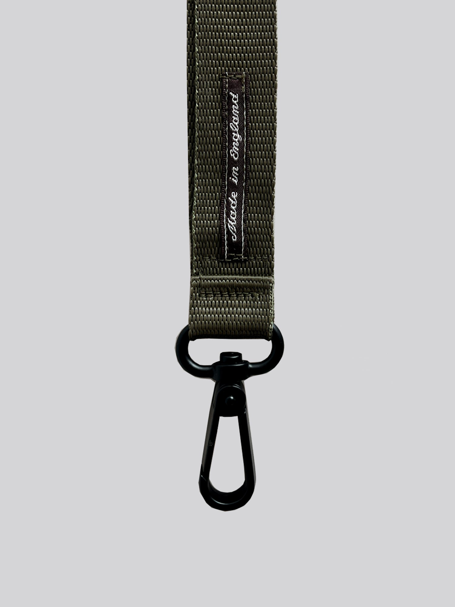 Nylon Keychain Lanyard - Khaki