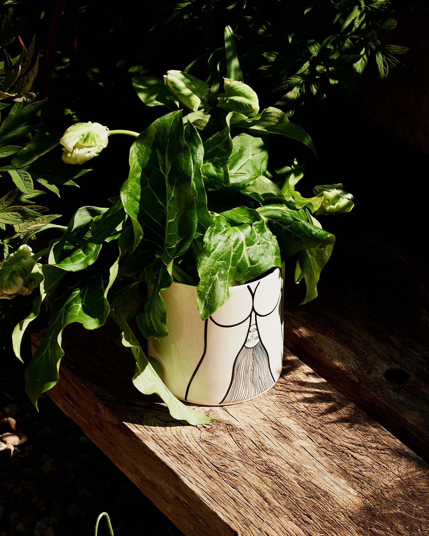 Drop Ceramic Planter by Louise Madzia