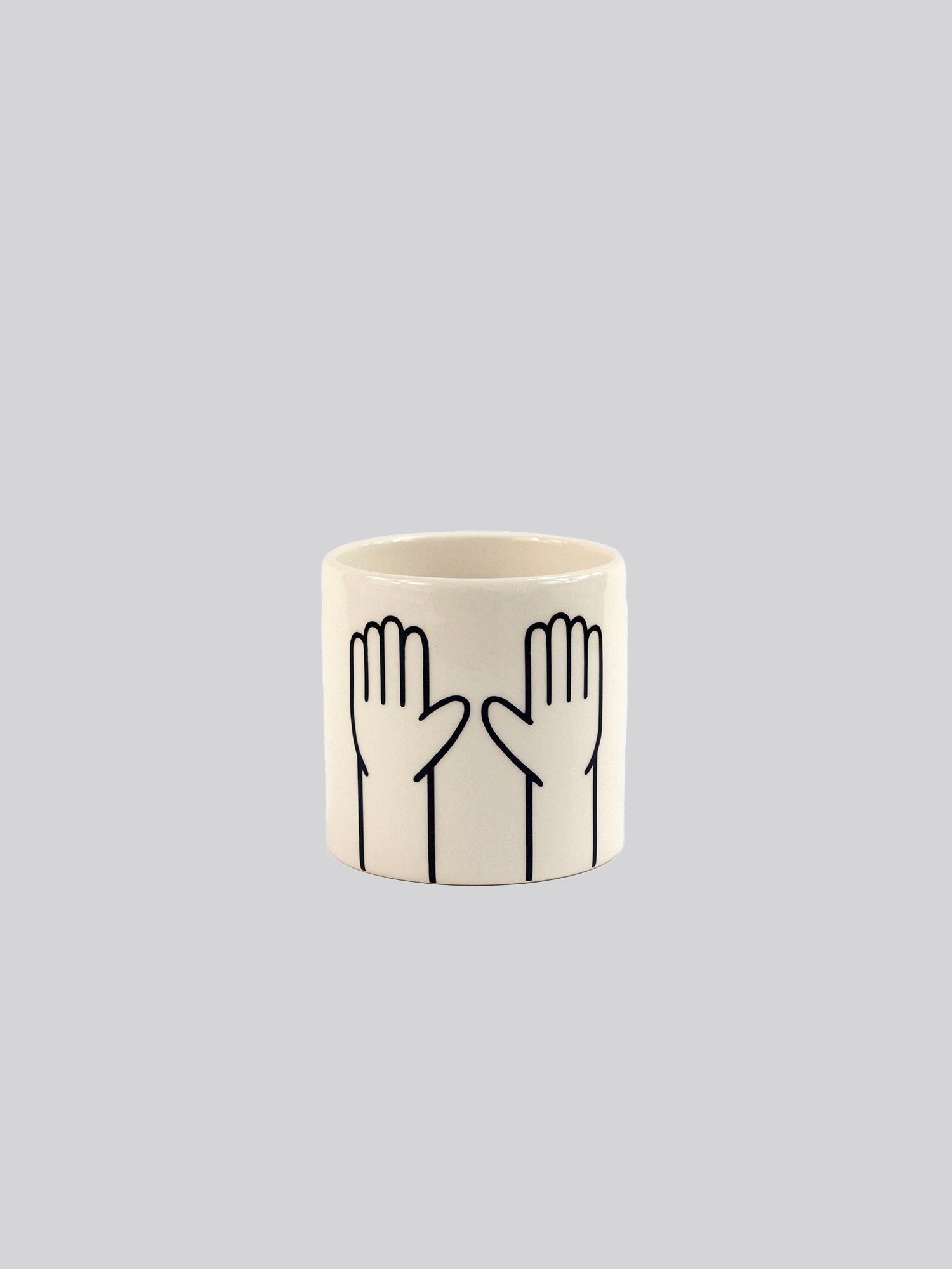 High Ten Ceramic Mini Pot by Louise Madzia