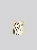 Wavy Girl Ceramic Mini Pot by Louise Madzia