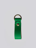 Keyring - Smooth Green / Brass
