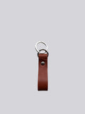 Large Keyring - Tan & Nickel