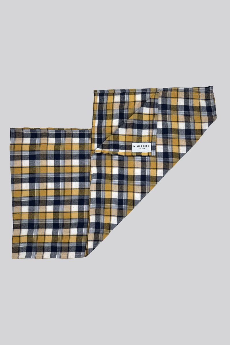 Large Brushed Cotton Long Scarf