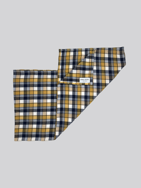 Large Brushed Cotton Long Scarf