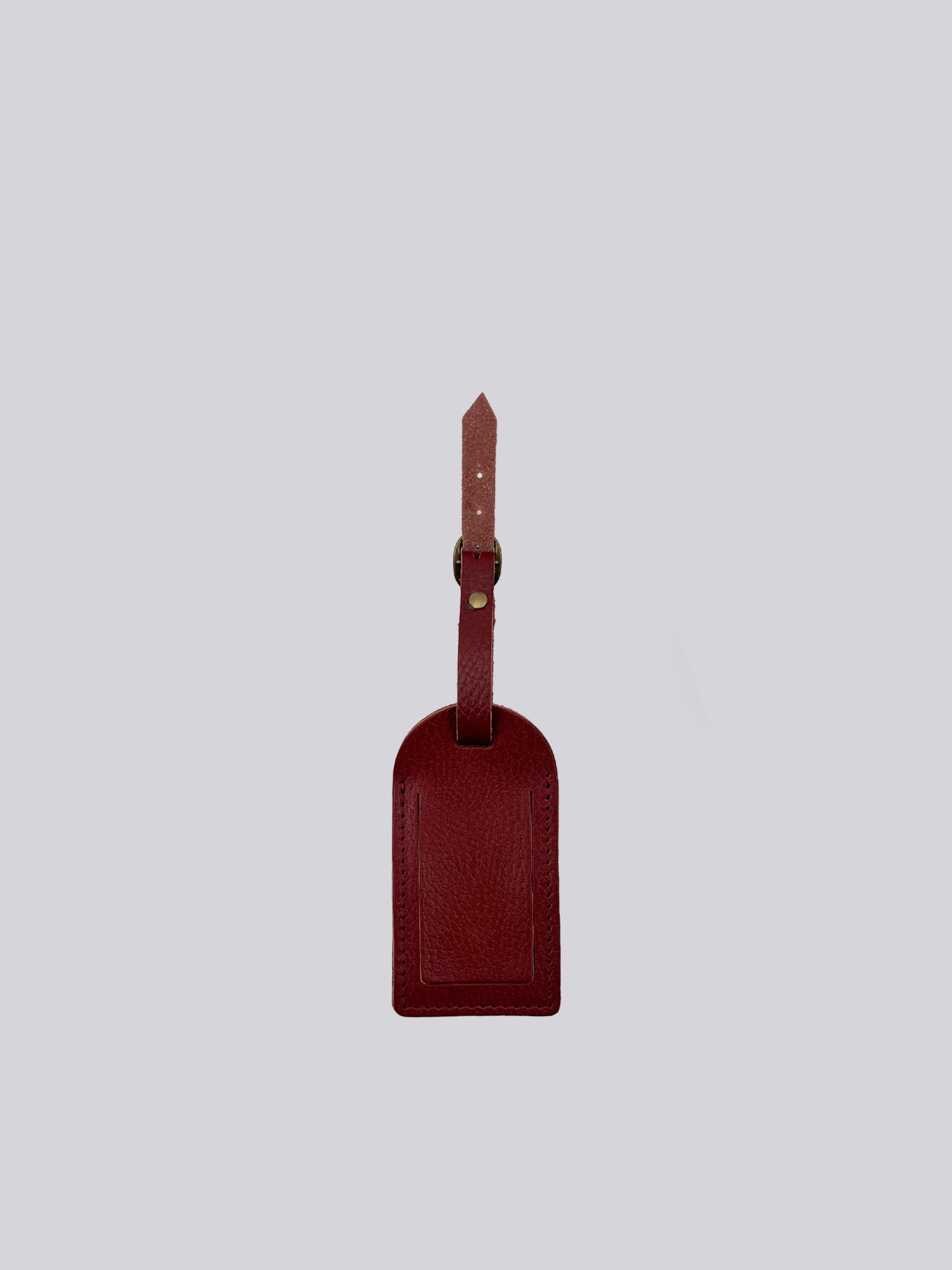 Luggage Tag - Grainy Merlot