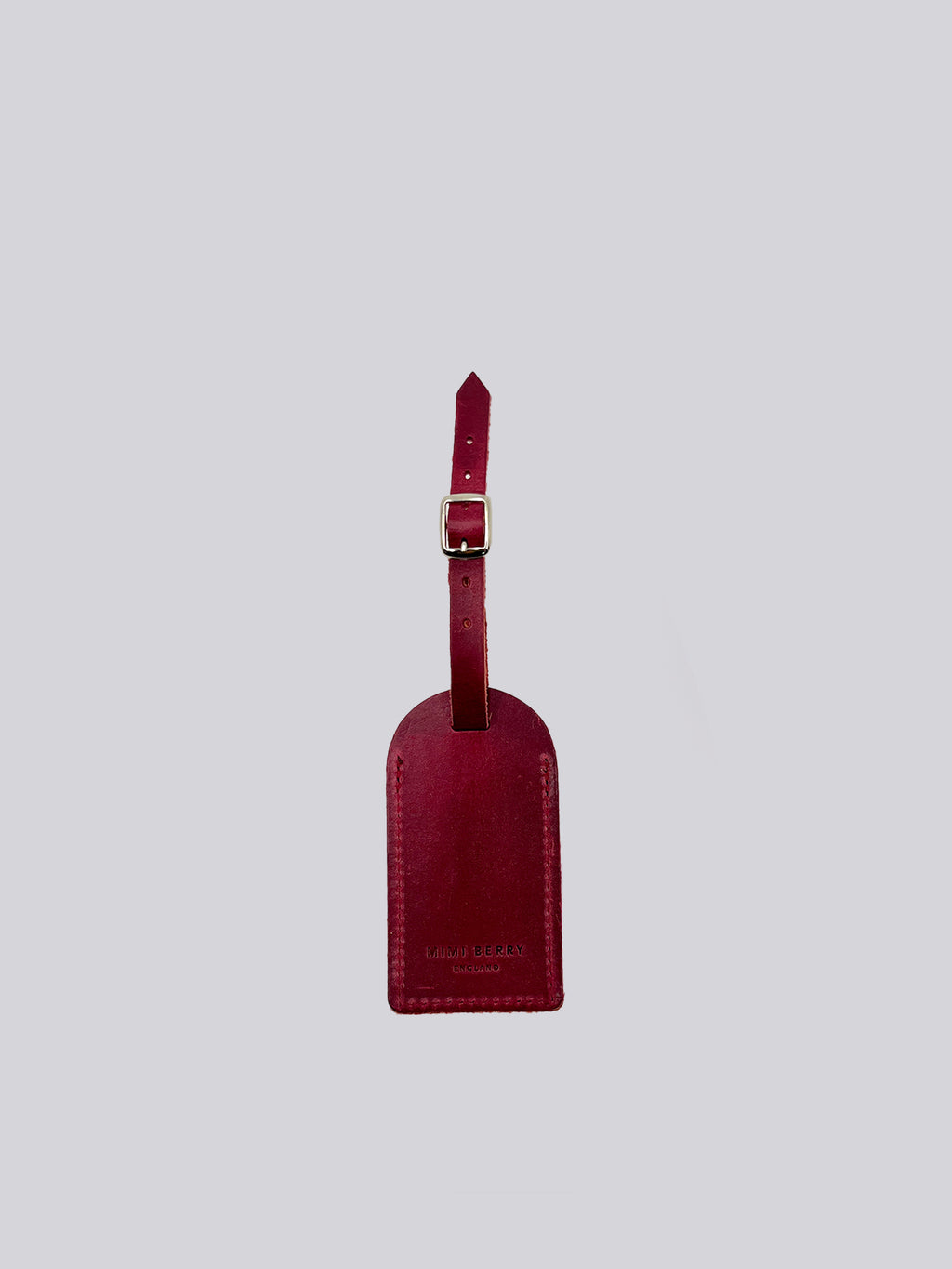 Luggage Tag - Merlot