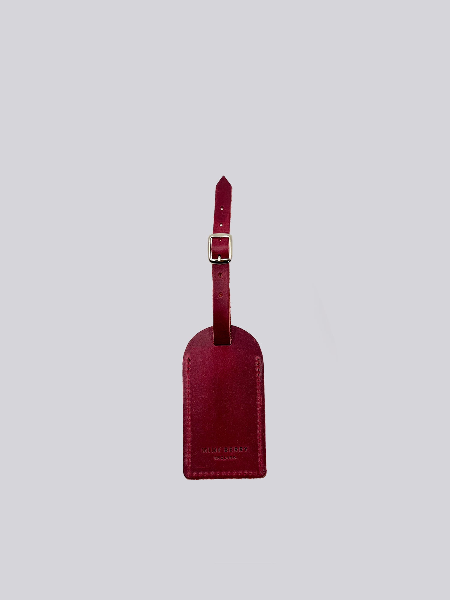 Luggage Tag - Merlot