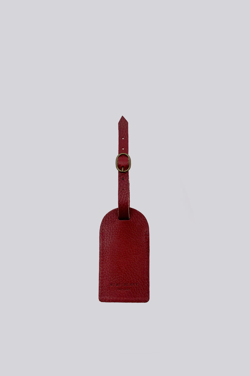 Luggage Tag - Grainy Merlot