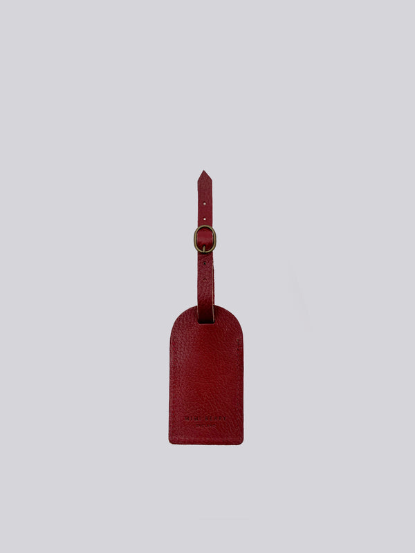 Luggage Tag - Grainy Merlot