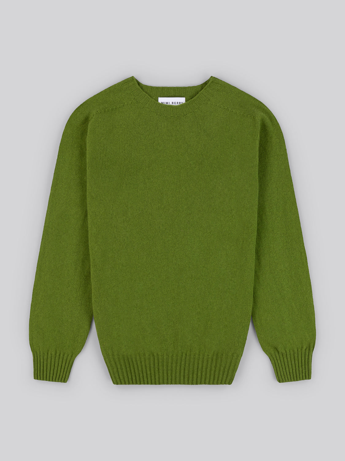 Crew Neck Knit - Olive