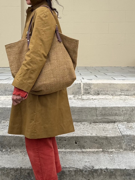 Fabric Tote Bag - Dijon