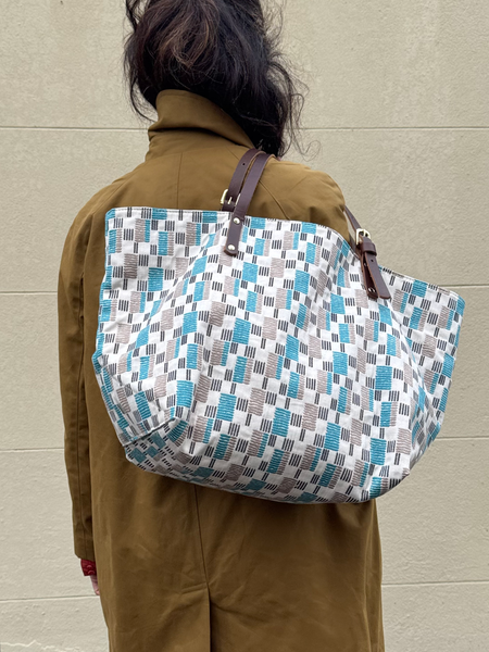 Fabric Tote Bag - Geometric