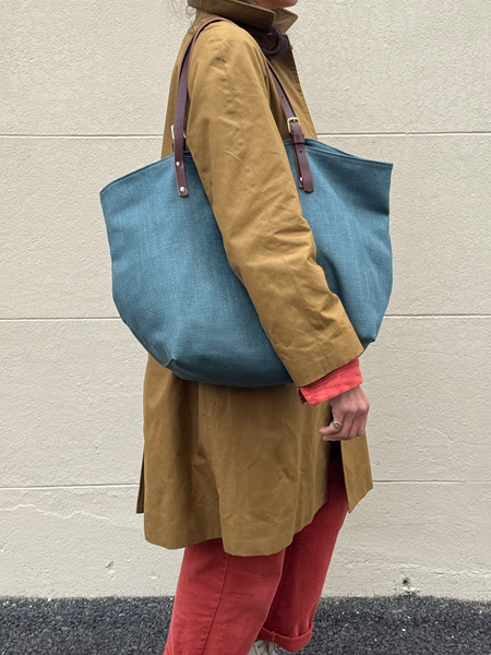 Fabric Tote Bag - Jade