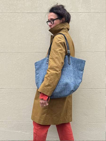 Fabric Tote Bag - Denim