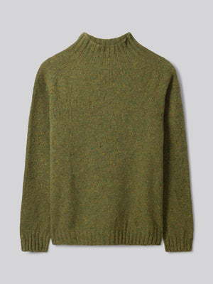 Mock Turtle Knit - Moss
