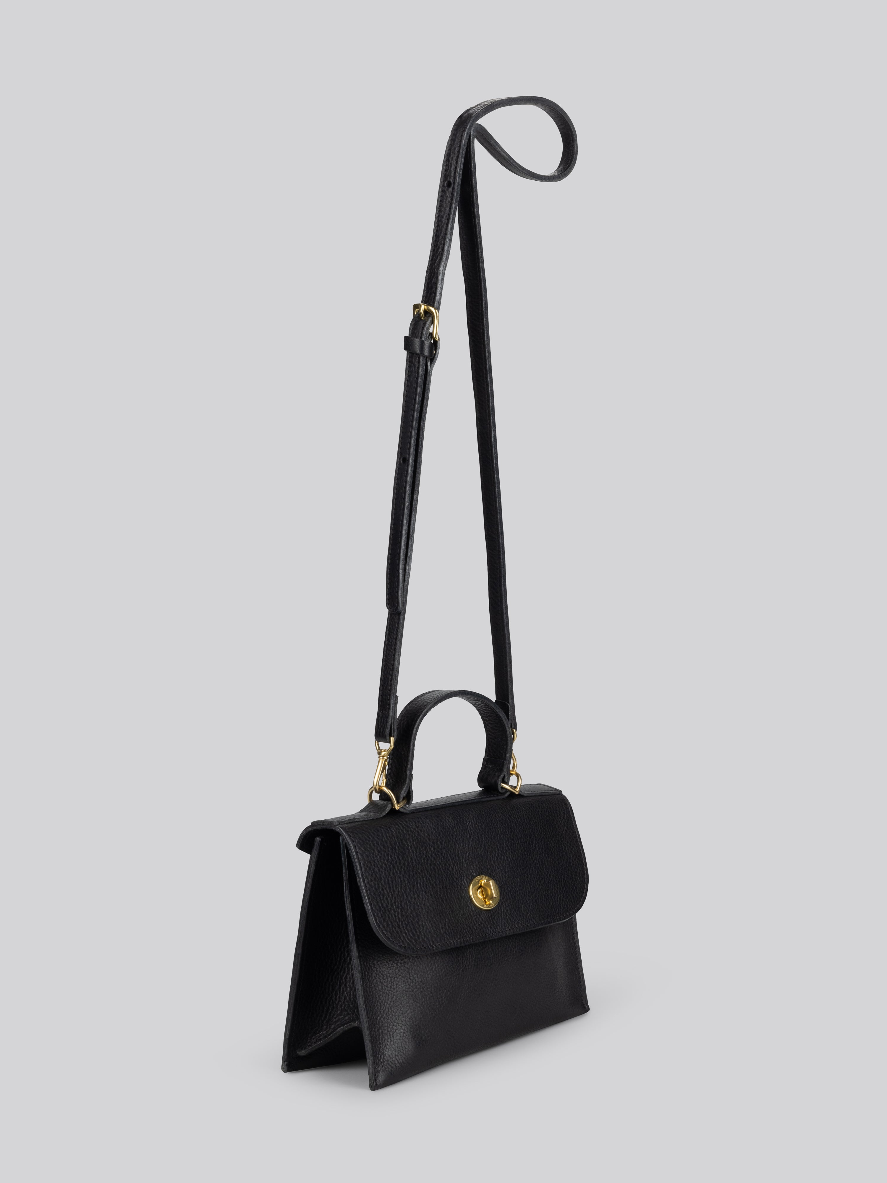 MIMI BERRY ショルダーバッグ　mini Hebe Mini Hebe - Grainy Black – Mimi Berry