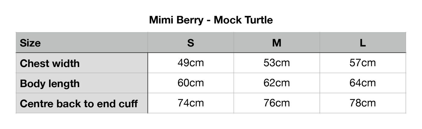 Mock Turtle Knit - Dijon}
