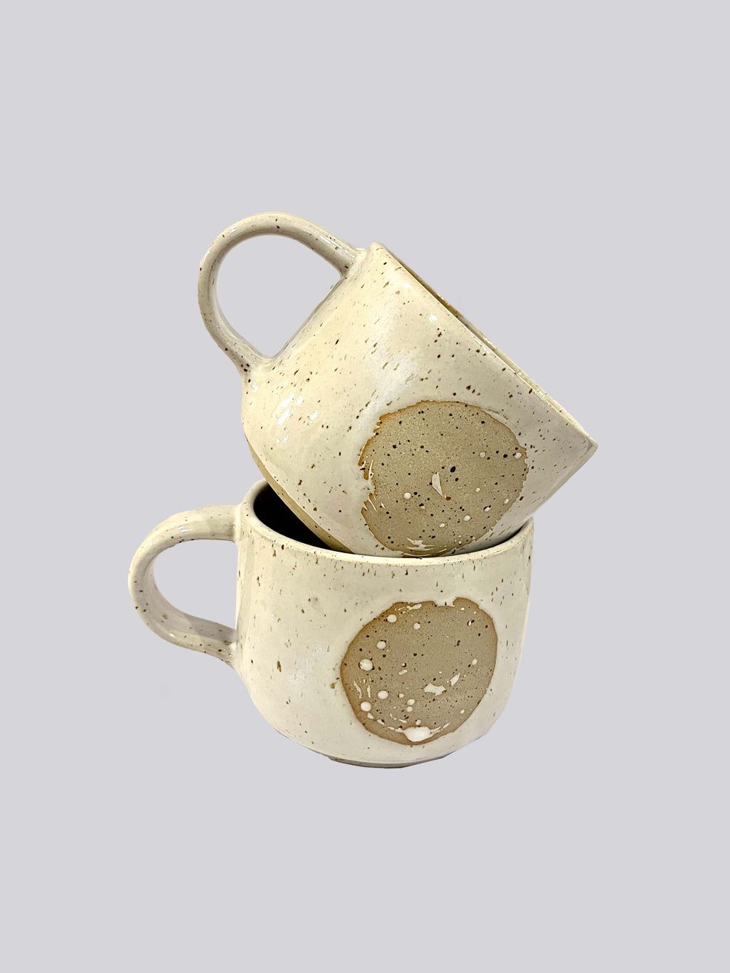 Hand-thrown Ceramic Full Moon Mug by Mutai Ceramics