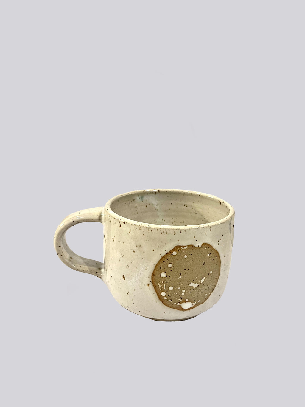 Hand-thrown Ceramic Full Moon Mug by Mutai Ceramics