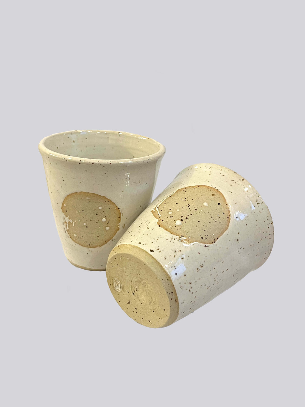 Hand-thrown Ceramic Full Moon Beaker by Mutai Ceramics