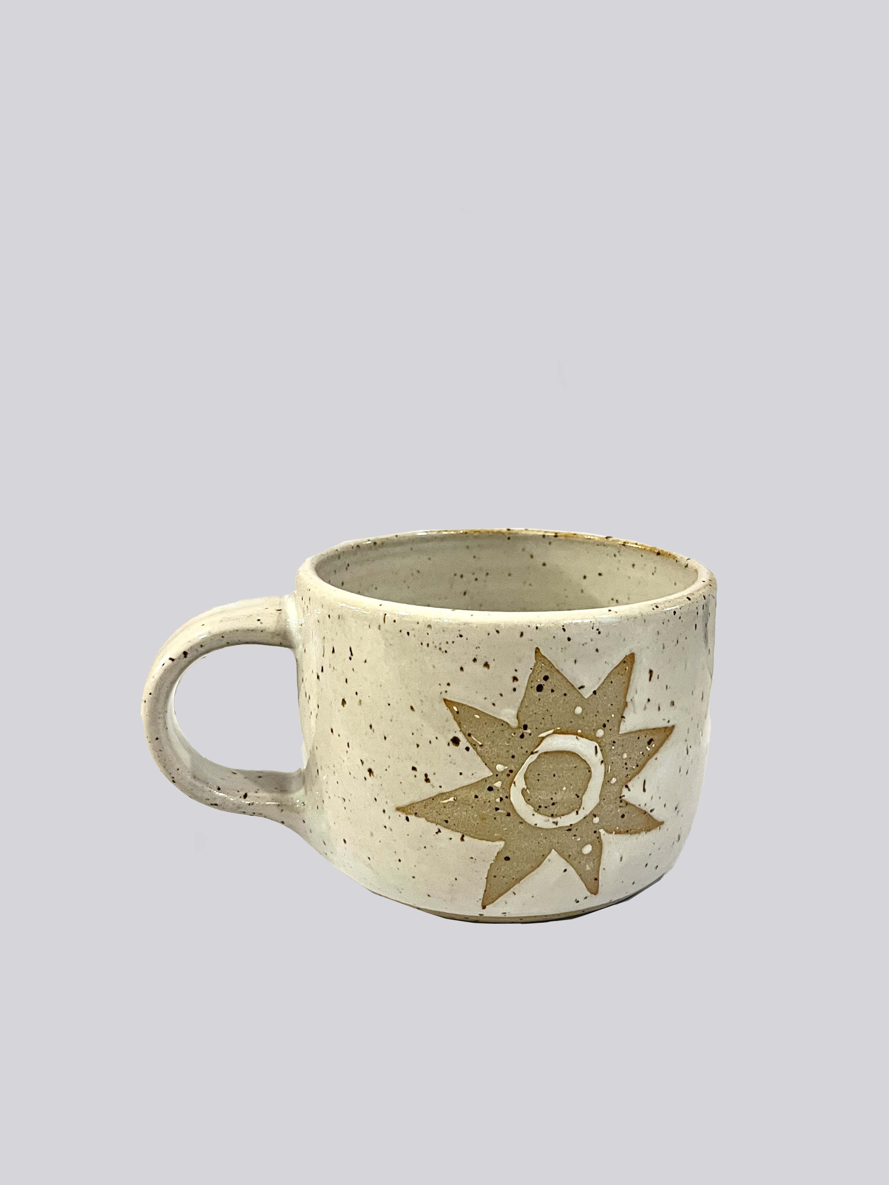 Hand-thrown Ceramic Star Mug by Mutai Ceramics