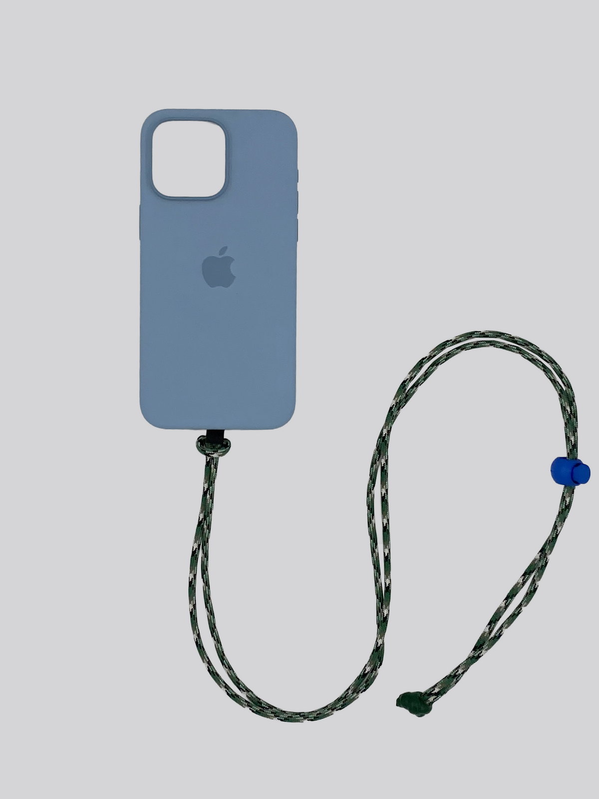 Nylon Cord Phone Strap - Multi Green