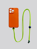 Nylon Cord Phone Strap - Neon Green