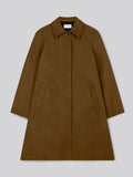 Cotton Overcoat - Hazelnut - size Large left