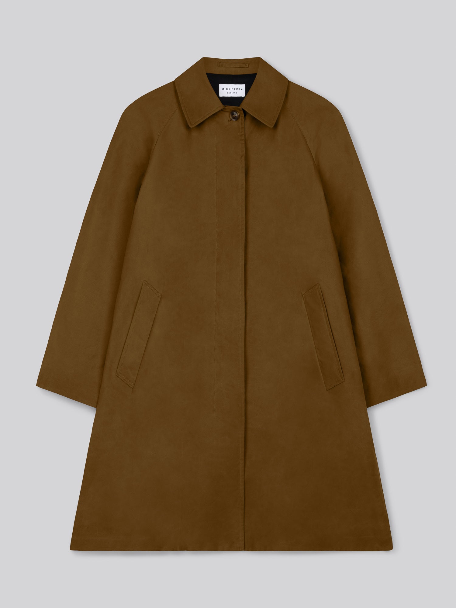 Cotton Overcoat - Hazelnut