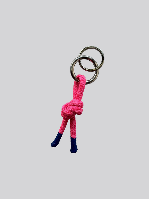 Rope Keyring - Pink