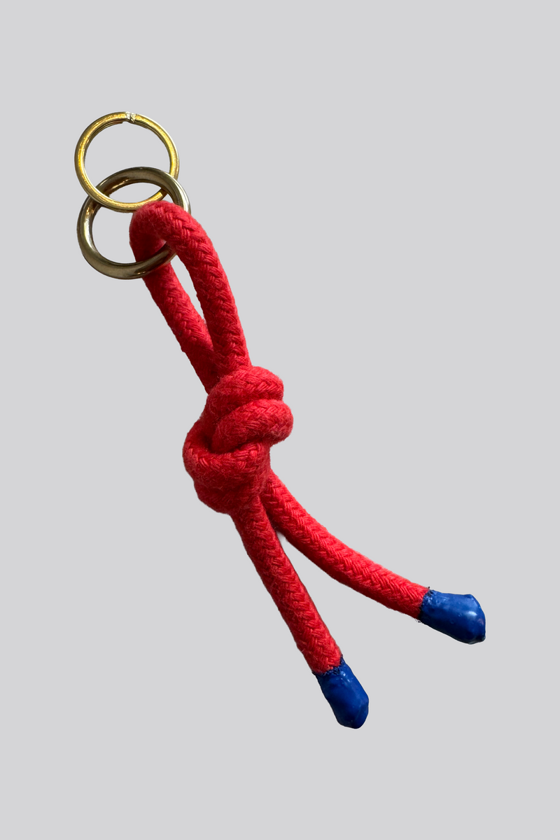 Rope Keyring - Red