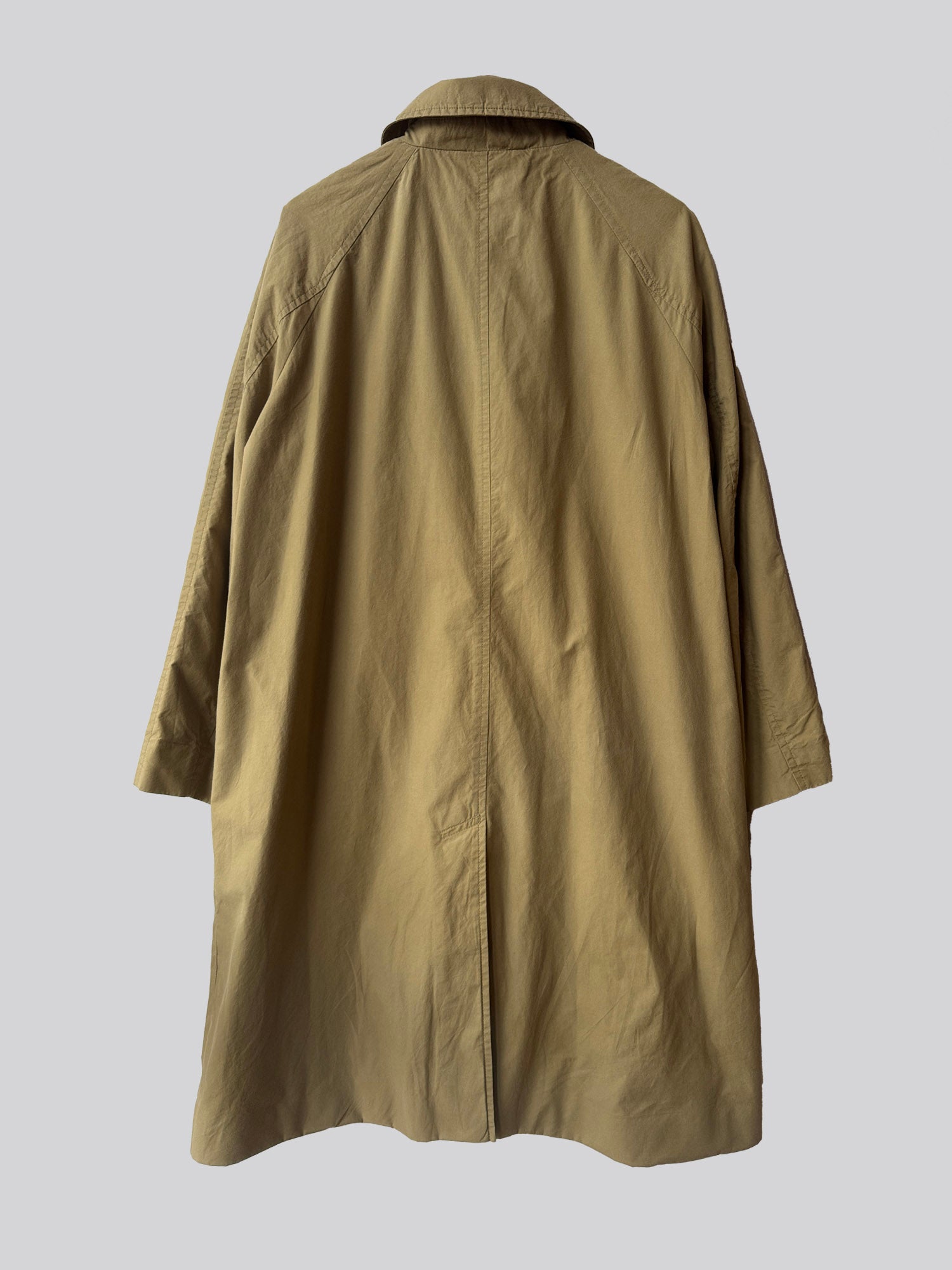 Cotton Overcoat - Sand - Studio Sample - Small