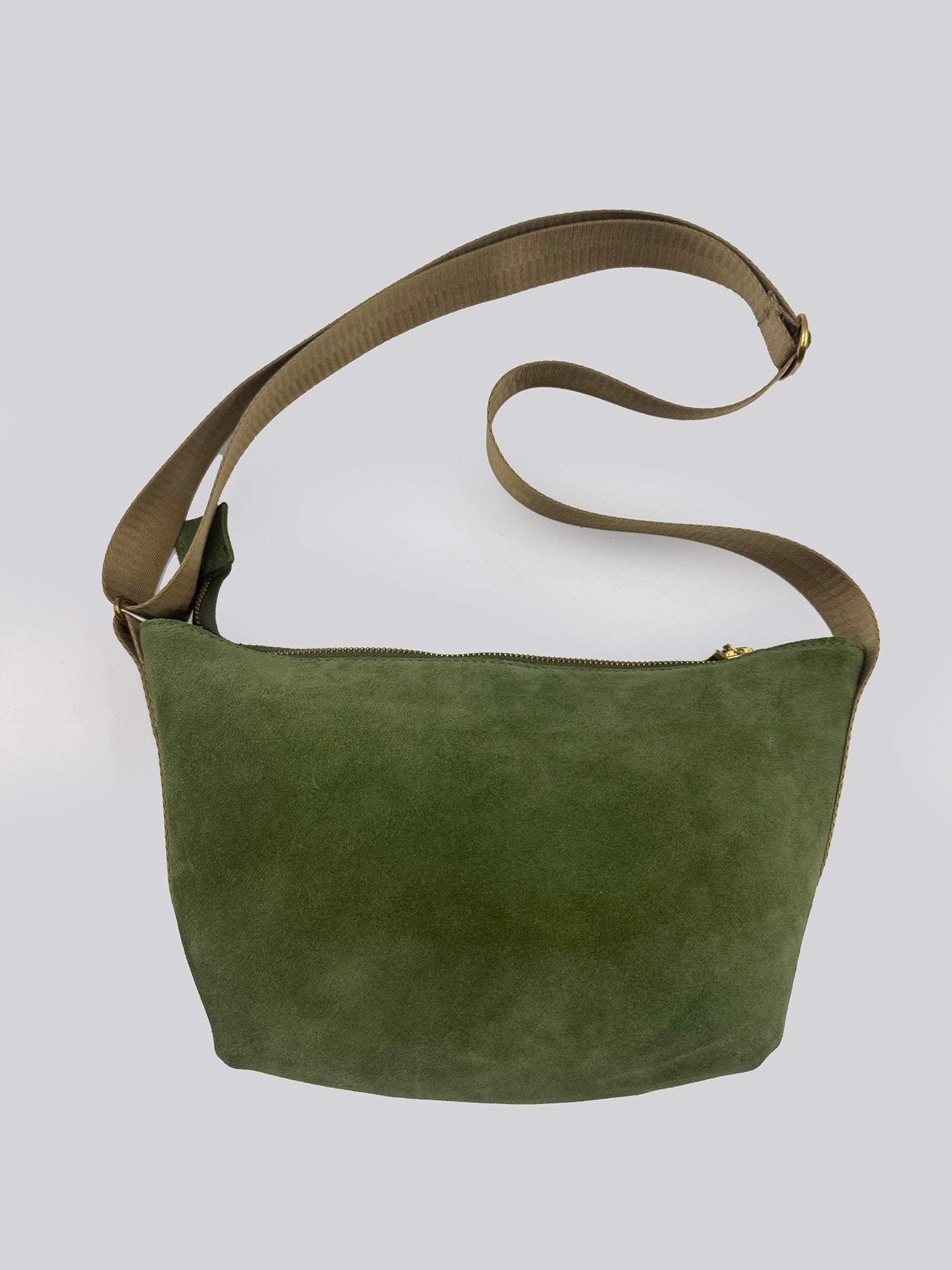 A5 - Khaki Green Suede - Studio Sample
