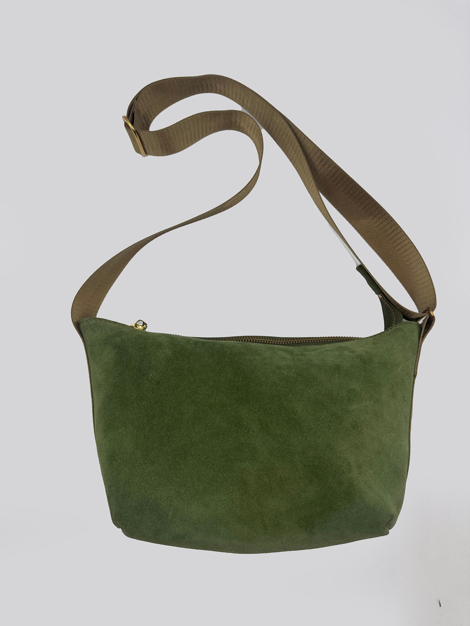 A5 - Khaki Green Suede - Studio Sample