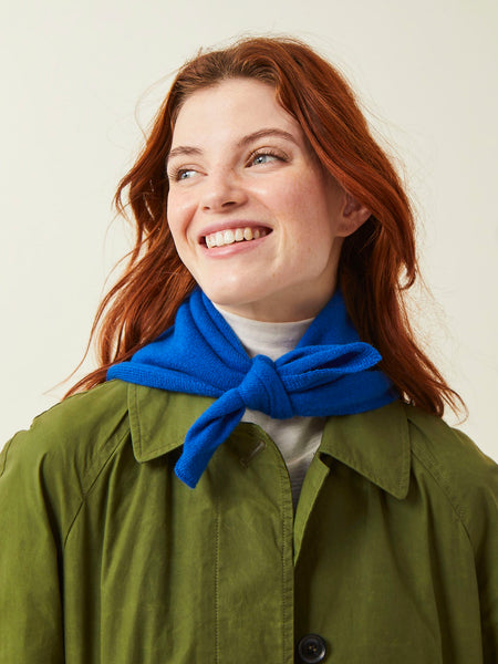 Cashmere Scarf - Cobalt