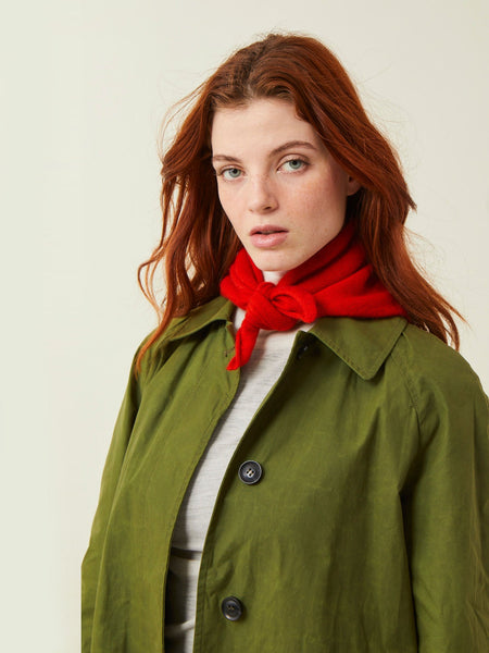 Cashmere Scarf - Chilli Red