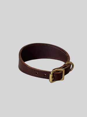 Sighthound collar - Brown - Medium