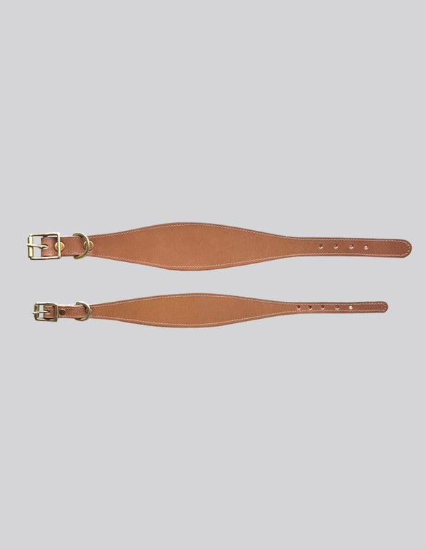 Sighthound collar - Biscuit - Medium