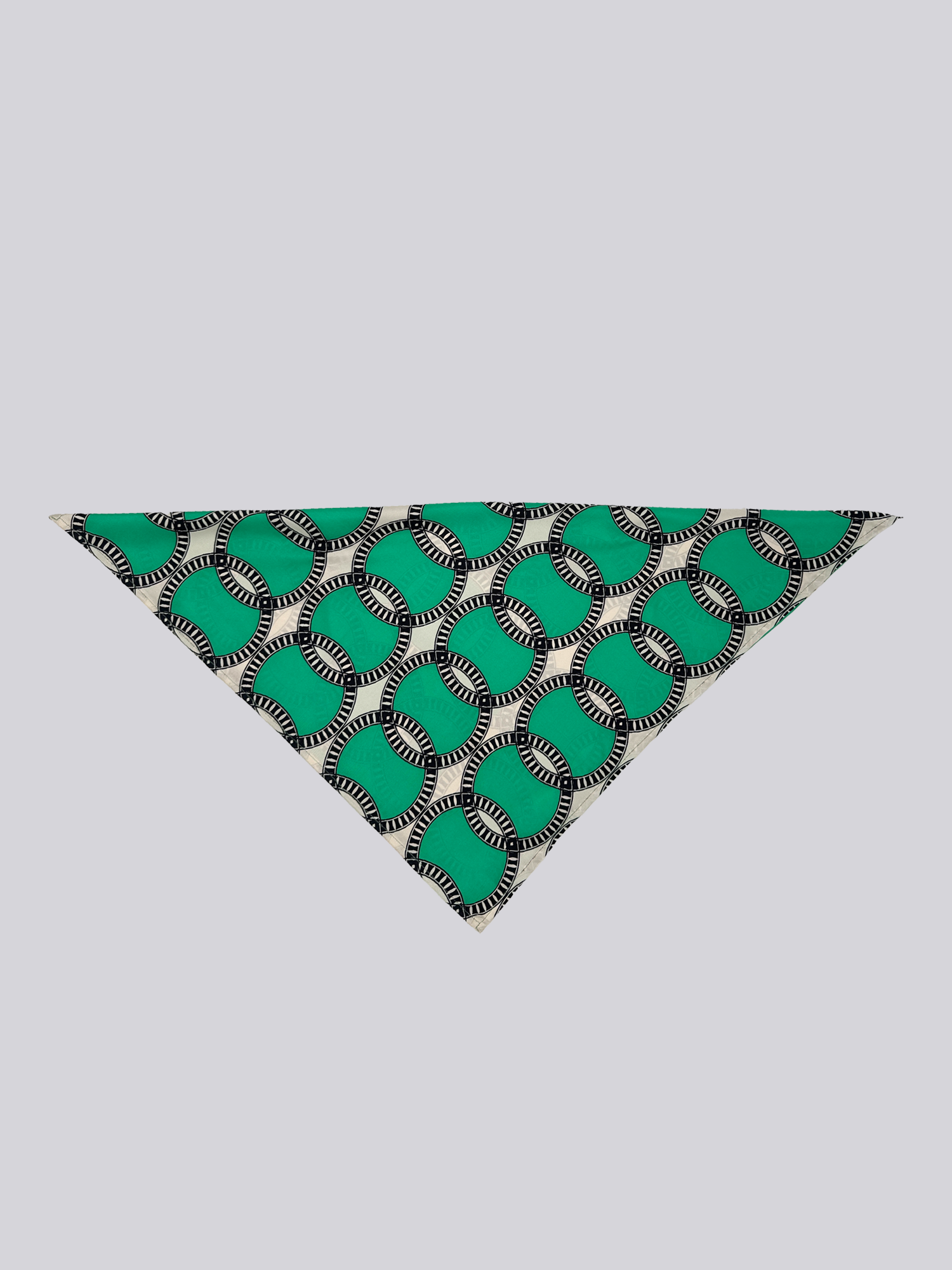 Silk Twill Scarf - Printed Green