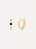 Stone Huggie Hoops