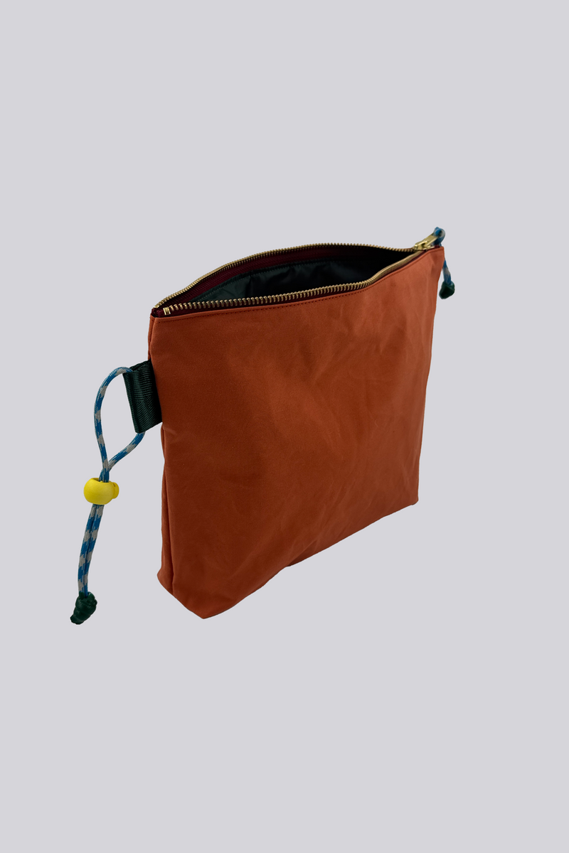 Tom Wash Bag - Terracotta