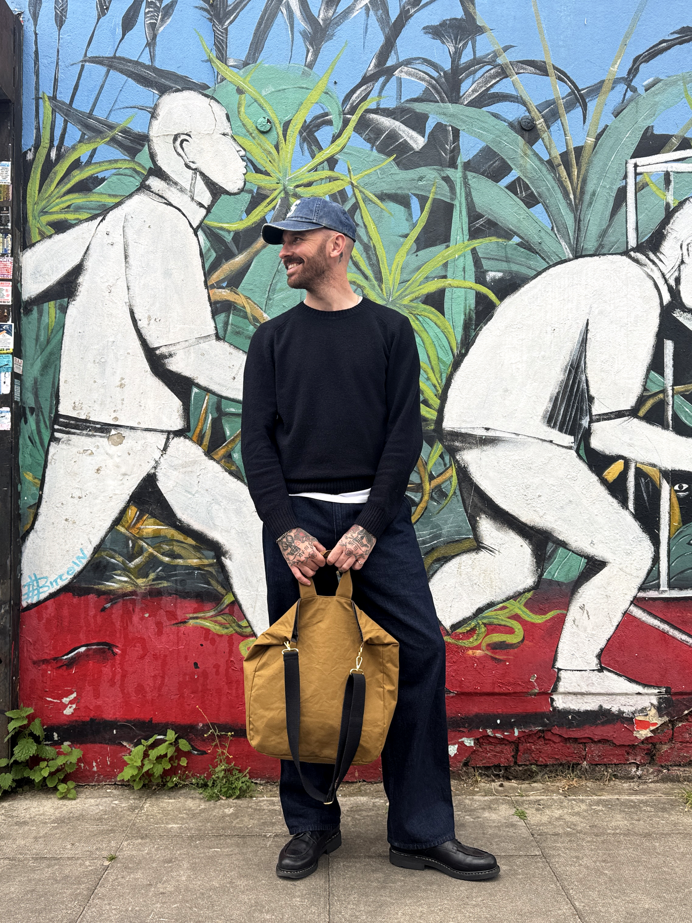 Unisex Tote Bag - Camel}