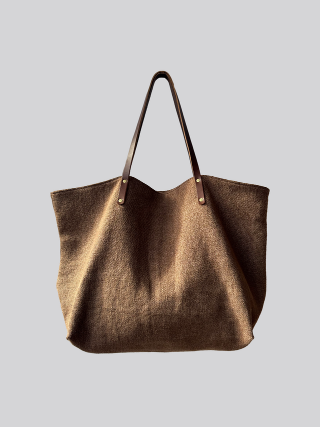 Fabric Tote Bag - Coffee