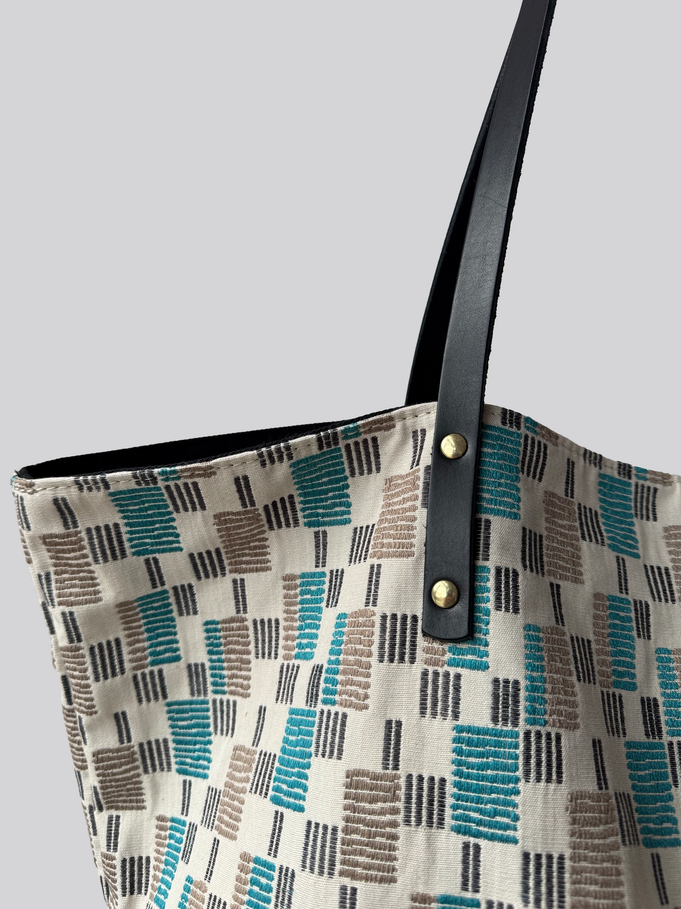Fabric Tote Bag - Geometric}