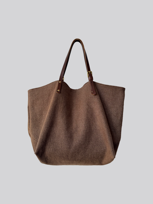 Fabric Tote Bag - Coffee