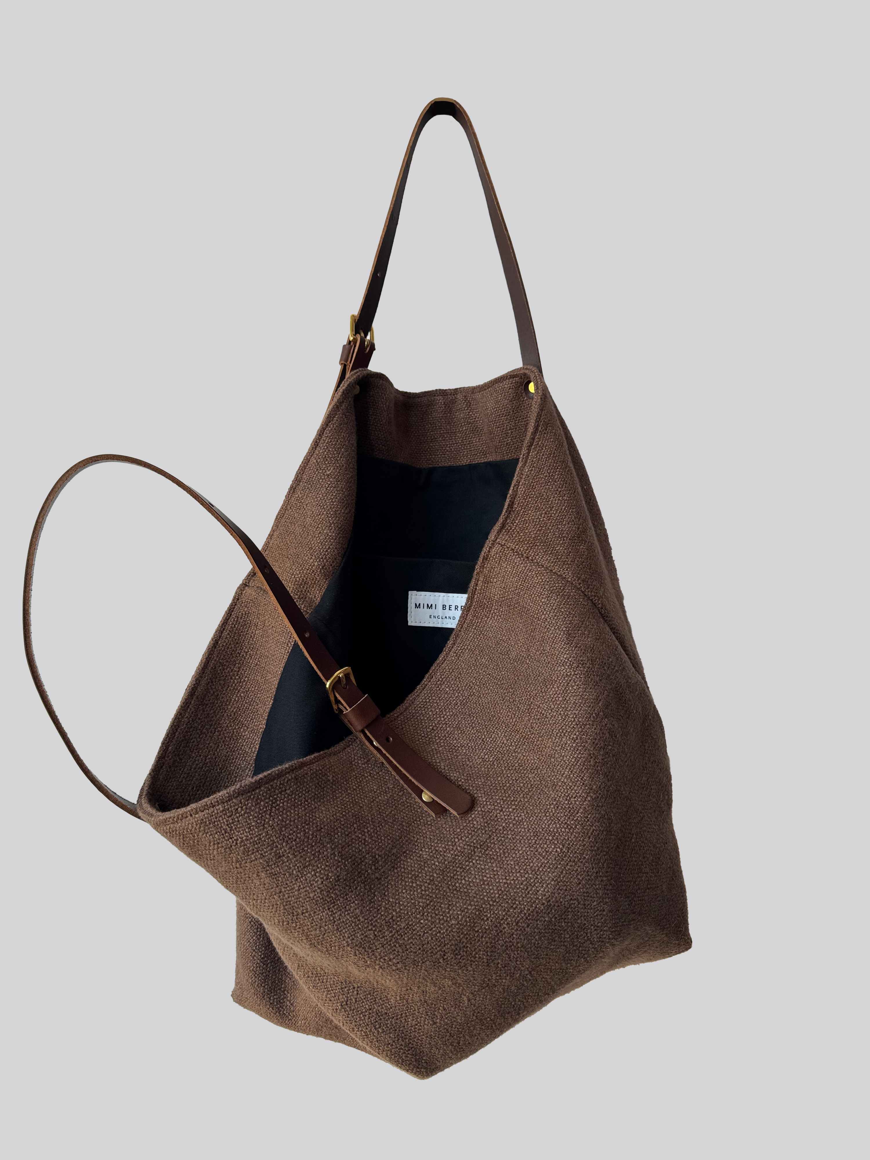 Fabric Tote Bag - Coffee